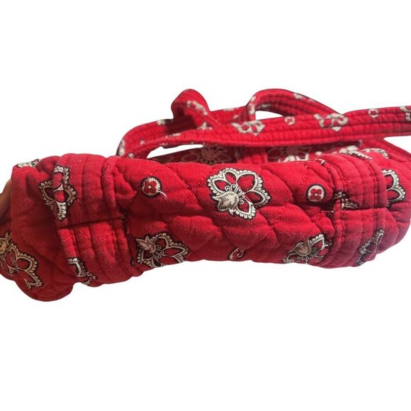 Vintage Retired Vera Bradley "Red Bandana" Shoulder Bag - Picture 4 of 9